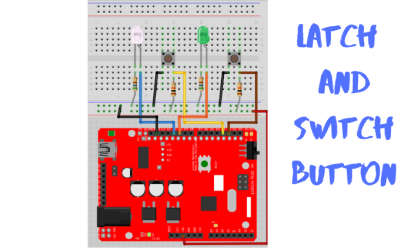 gizDuino Latch and Switch Button