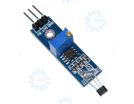 Hall Magnetic Sensor w Digital Analog Output