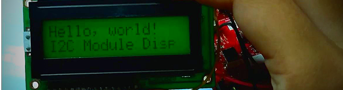 Using 2x16 LCD Module with I2C Interface Board on a gizDuino