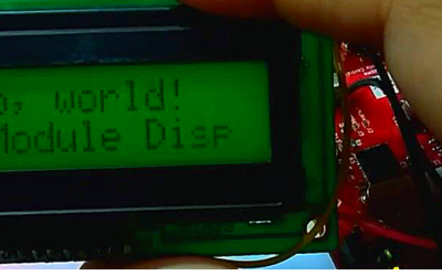 Using 2x16 LCD Module with I2C Interface Board on a gizDuino