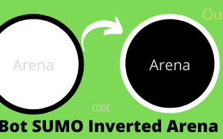 e-Bot SUMO inverted arena, easy!