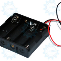 Size AA x4 Battery Compartment