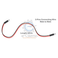 Male to Male 2-Pins Connecting Wire 40cm