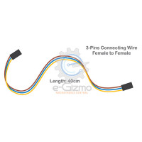 Female to Female 3-Pins Connecting Wire 40cm