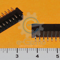 12-Pins Shrouded Male Header 2mm Pitch