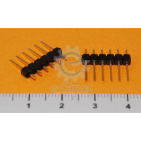 Male Gold Header 6-Pins 2.54mm Pitch