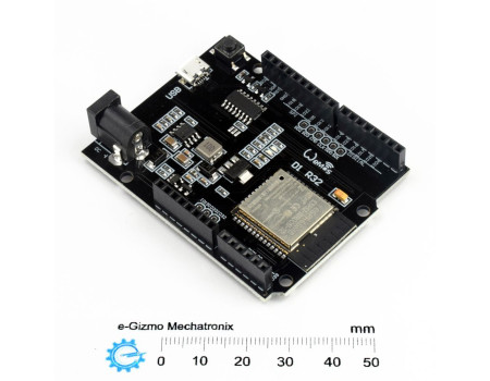 Wemos ESP32 Development Board in Uno Style Module D1 R32