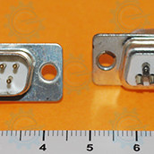 Male DB-15 Connector Straight
