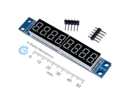 MAX7219 8-Digit 7 segment Display Module
