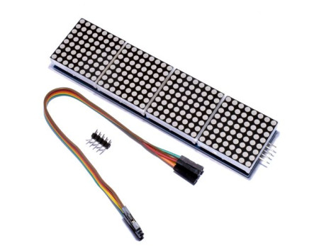 MAX7219 Dot Matrix 4 pane