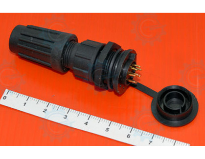 Circular DIN Connector Male/Female Plastic