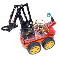 e-Bot  4WD Programmable Mobile Robot with e-Gra & PS2 Wireless Controller