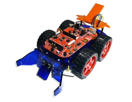 e-Bot (Soccer Bot) 4WD Programmable Mobile Robot