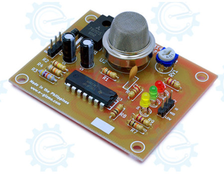 GAS SENSING: Combustible Gas, Smoke Sensor Kit ( MQ-2 )