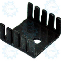 EHS-27  Aluminum Heatsink Black 21x19mm