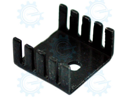 EHS-27  Aluminum Heatsink Black 21x19mm