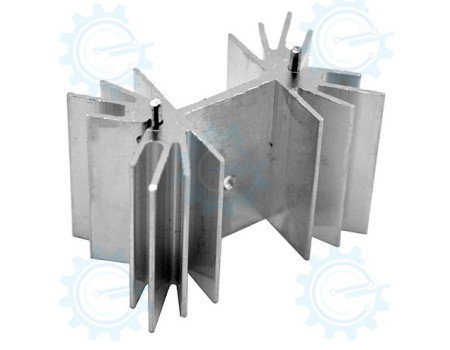 EHS-23 Fin type Aluminum Heatsink 42.2x26.5x25.2mm