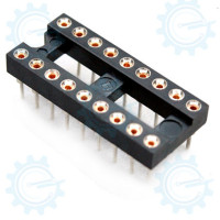 DIP IC Socket 18-Pins ( HIrel )