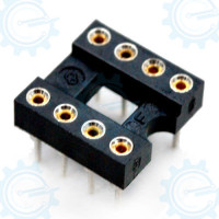 DIP IC Socket 8-Pins ( Hirel )