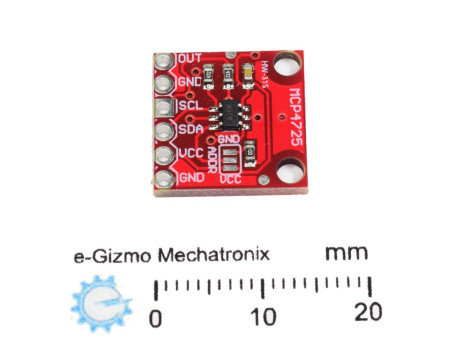 MCP4725 12-bit Digital to Analog Converter DAC Module