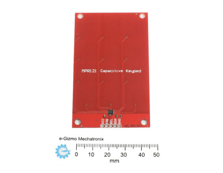 MPR121 Capacitive Touch keypad
