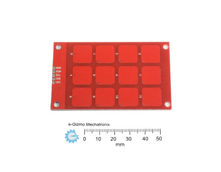 MPR121 Capacitive Touch keypad
