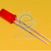 Red LED Flat Top 5mm