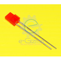 Red LED Square Type 4.75mm x 7.55mm