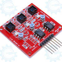 ROBOT SENSING: 3 Channel Line Tracker Sensor