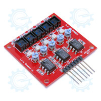 ROBOT SENSING: 5 Channel Line Tracker Sensor