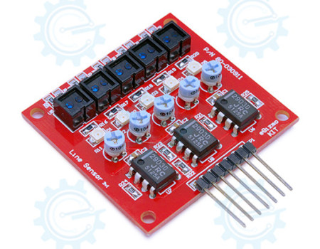 ROBOT SENSING: 5 Channel Line Tracker Sensor