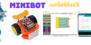 MINIBOT with Ardublock