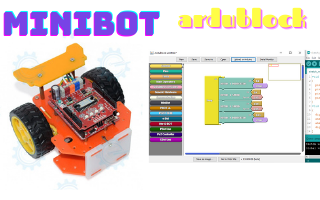 MINIBOT with Ardublock