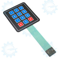 4x3 Keypad Membrane
