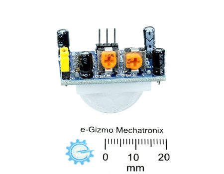 MOTION DETECTION: HC-SR501 Human Infrared Sensor Module