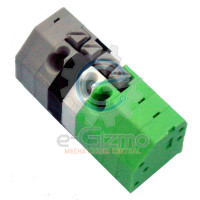 Terminal Block 4 Holes 4 Pins Gray, Black, White Green