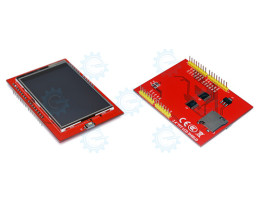 TFT LCD Shield 2.4" with MicroSD Interface