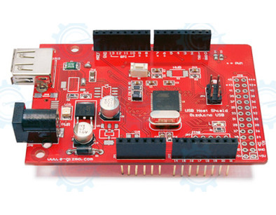 USB Host Shield 2 AT90USB1287 