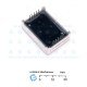 1-inch 7 segment LED Display Red Common Cathode 1106AS Series