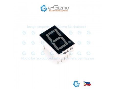 0.56-inch 7 segment LED Display Red Common Anode 5161BS Series