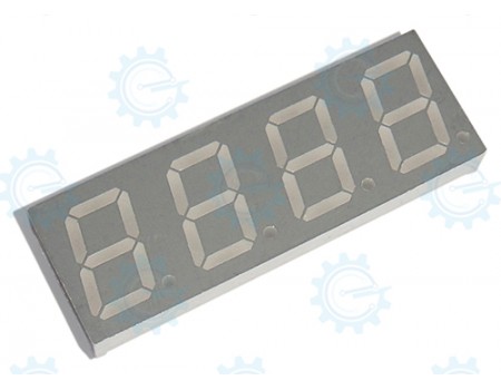 C5337 7-Segment 4-Digit C.C. Red 50.5X17.5mm