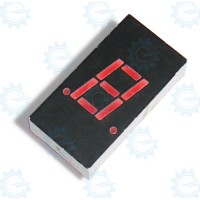 S312A 7-Segment 1-Digit C.A. Red 19X10mm
