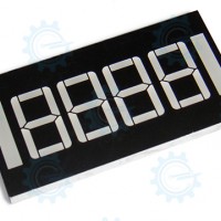 PT6961 7-Segment 4-Digit Serial 51.5X26.5mm