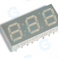 LTD-2062-20 7-Segment 3-Digit C.A. Green 22.5X10mm