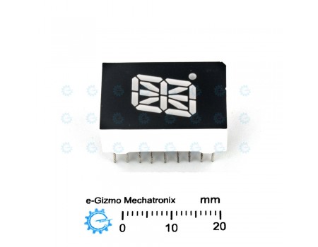 LTP-587G 0.5-inch Green 16-segment Common Anode