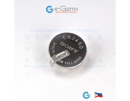 Sony CR2450 3V Lithium Battery PC Solderable