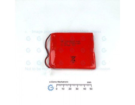 7.4V 1280mAh Lithium Polymer LiPo Rechargeable Battery