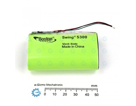 3.7V 5300mAh True Rated Li-ion Rechargeable Battery with BMS module Swing 5300