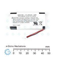 Sanyo UF-811 3.7V 420mAh Li-ion Battery Pack