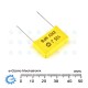 1uF 250VDC MPB Metallized Polypropylene Capacitor